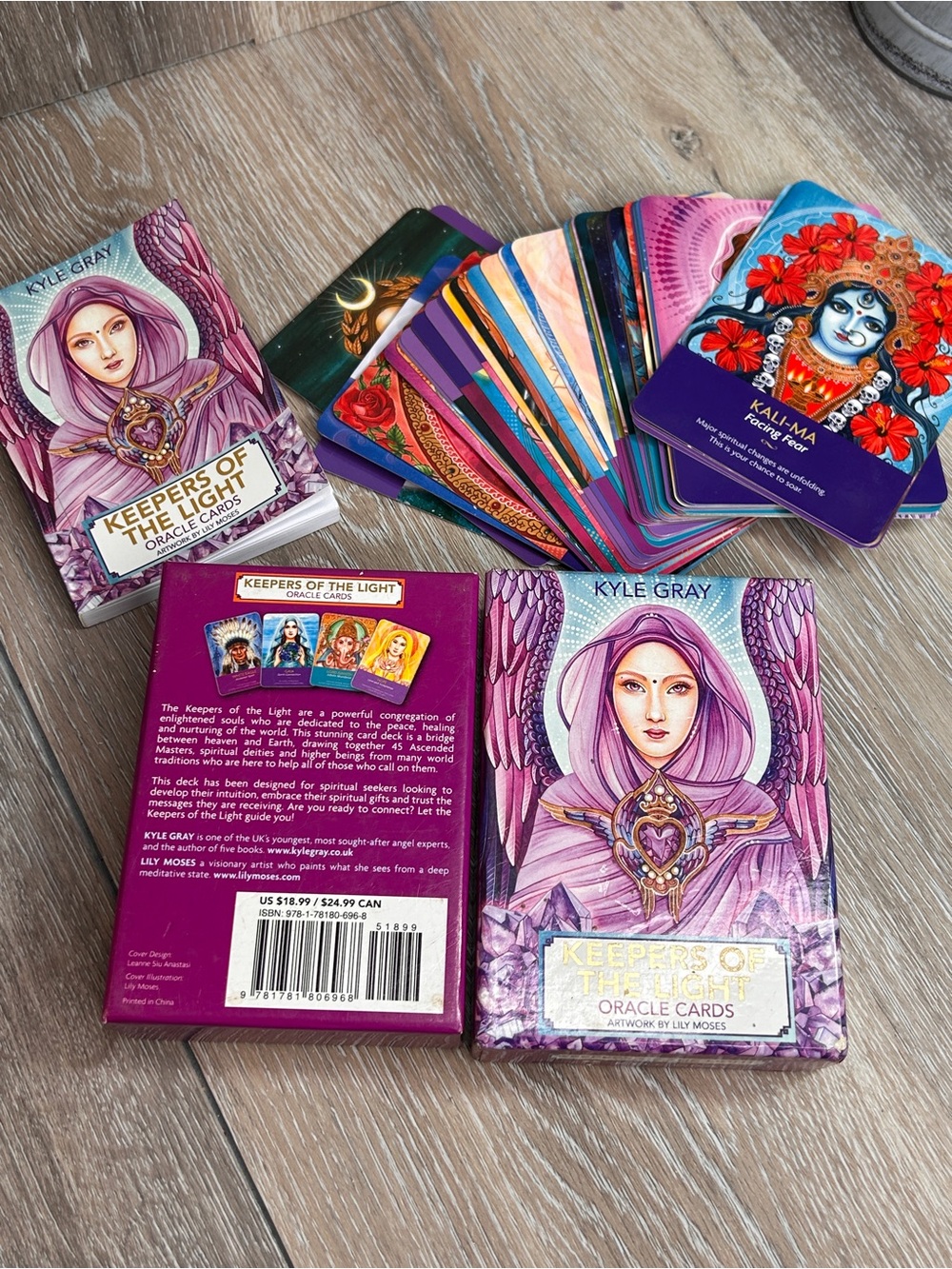 Keepers of the light Oracle cards - Kyle Gray & Lily Moses